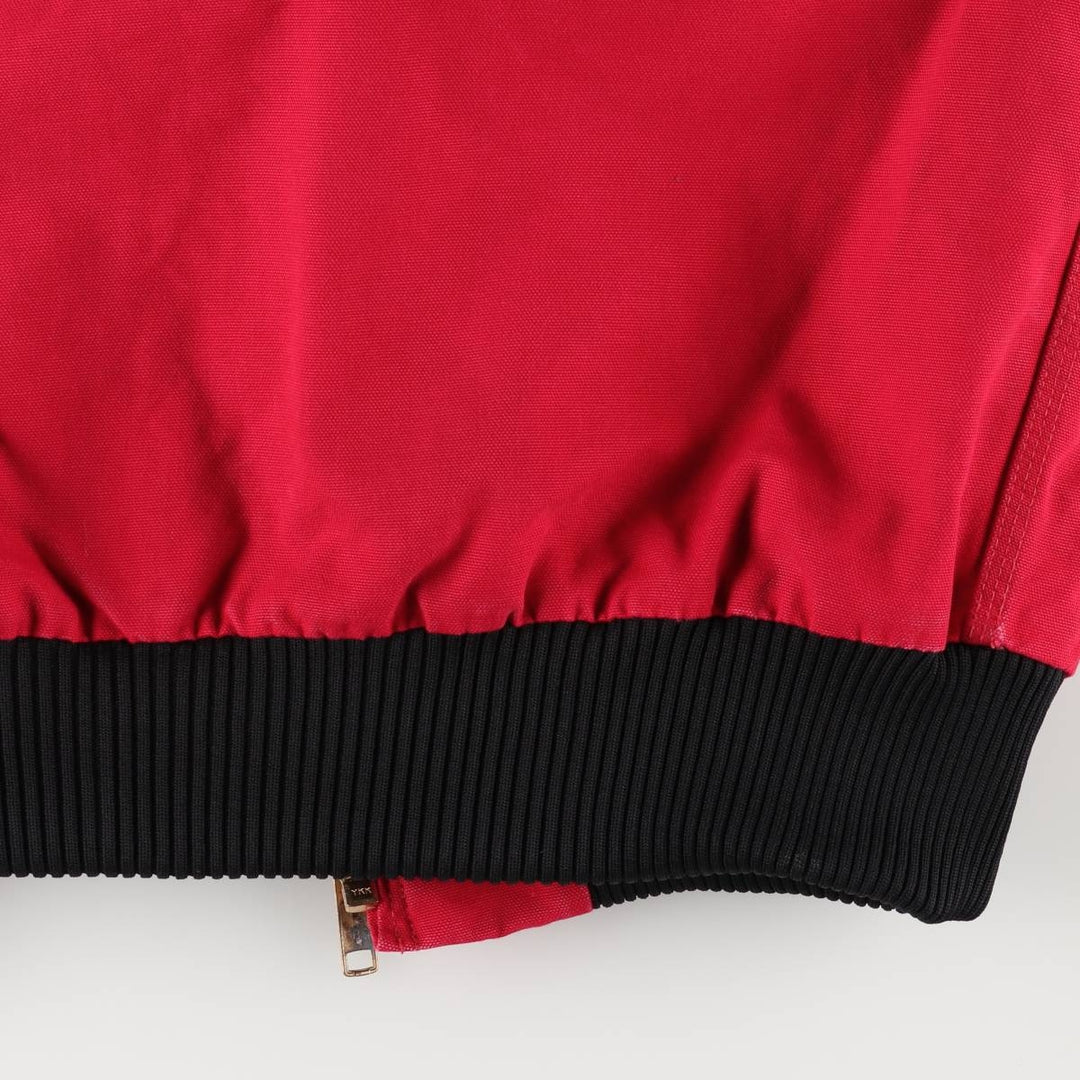 00'S Carhartt Active Jacket Duck Full Zip Parka Men's L size cotton red type Vintage Second Hand