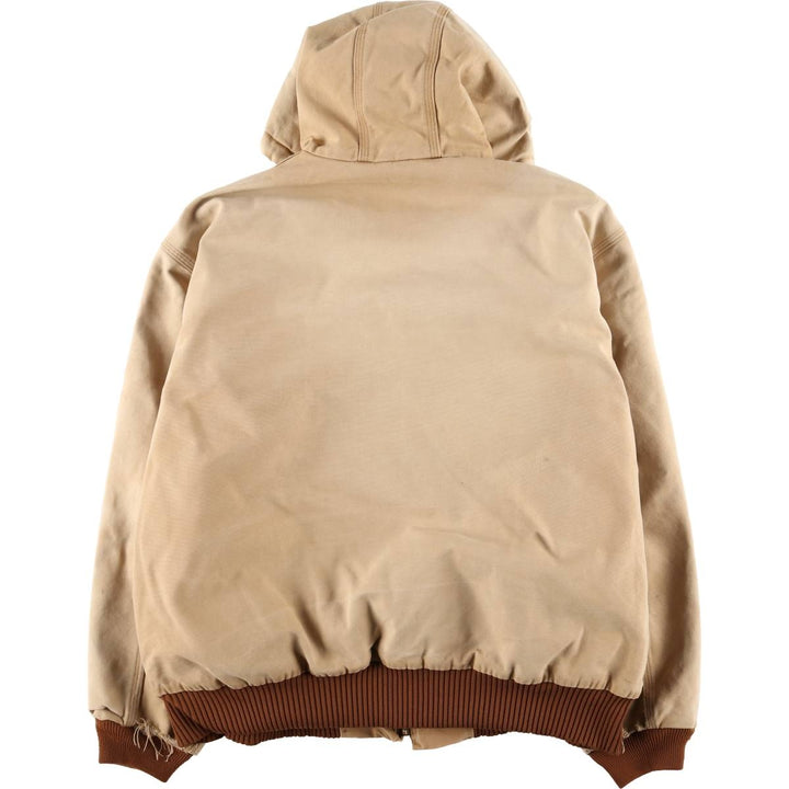 Big size Carhartt Active Jacket Duck Full Zip Parka Men's XXXL equivalent unclear Beige type Vintage Second Hand