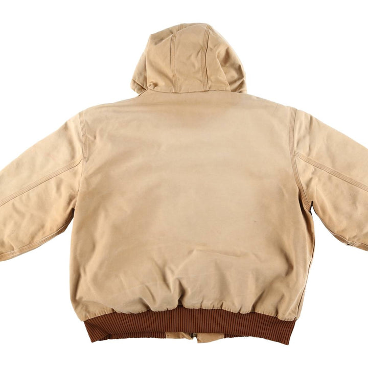 Big size Carhartt Active Jacket Duck Full Zip Parka Men's XXXL equivalent unclear Beige type Vintage Second Hand