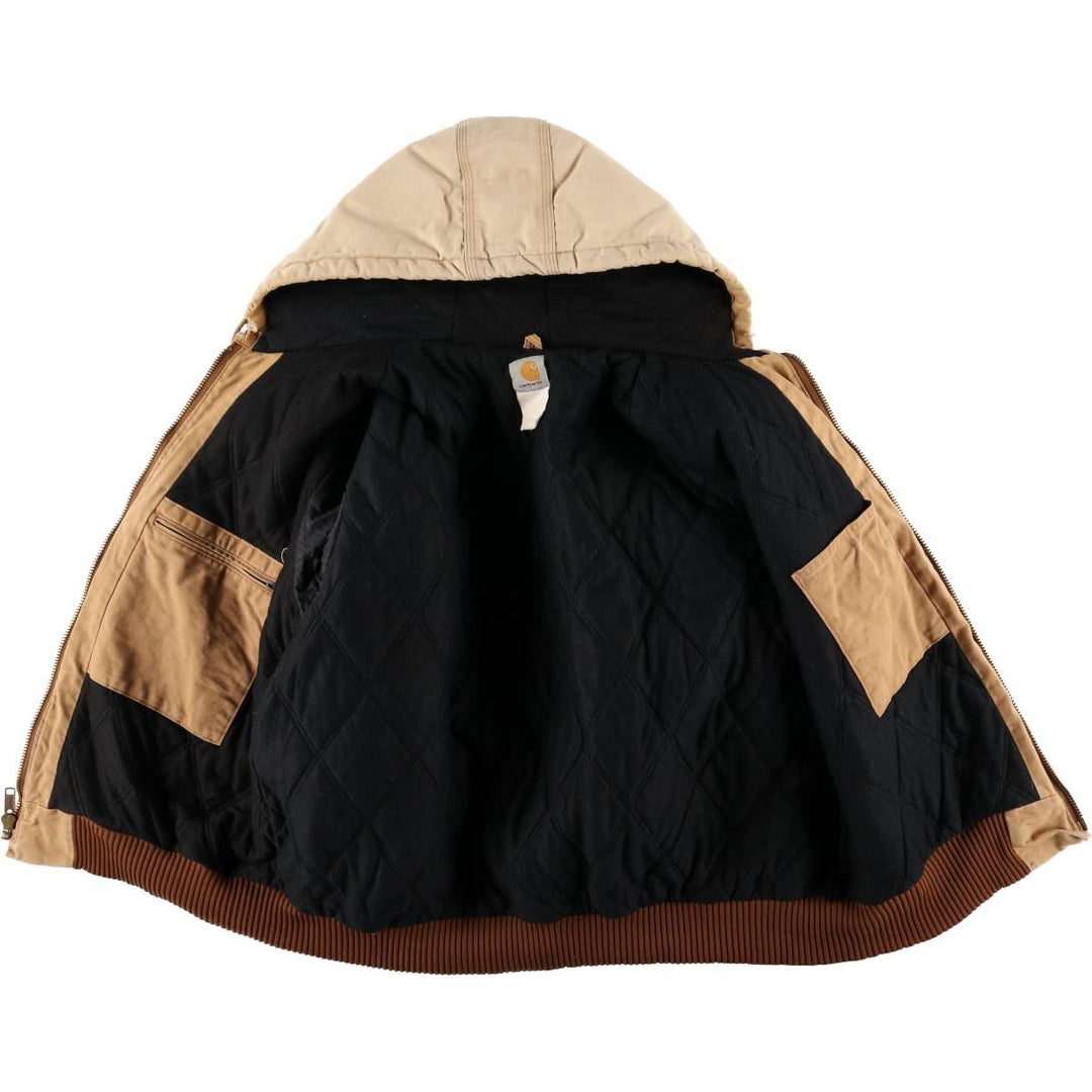 Big size Carhartt Active Jacket Duck Full Zip Parka Men's XXXL equivalent unclear Beige type Vintage Second Hand