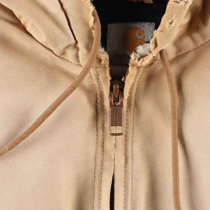 Big size Carhartt Active Jacket Duck Full Zip Parka Men's XXXL equivalent unclear Beige type Vintage Second Hand