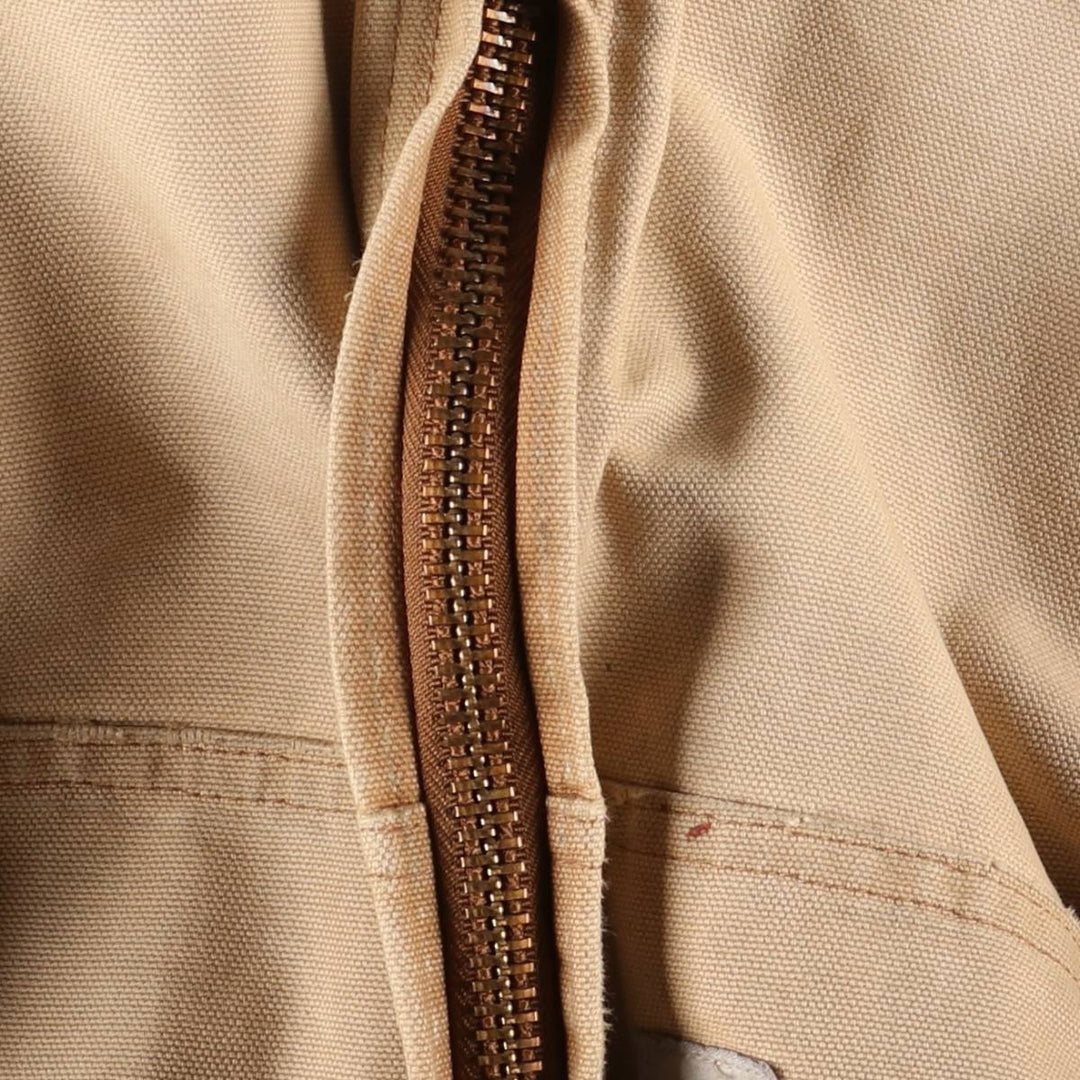 Big size Carhartt Active Jacket Duck Full Zip Parka Men's XXXL equivalent unclear Beige type Vintage Second Hand