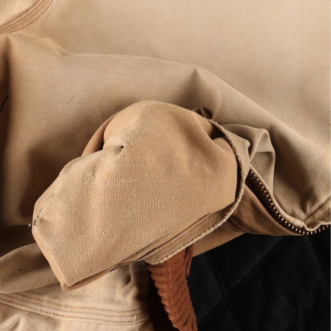 Big size Carhartt Active Jacket Duck Full Zip Parka Men's XXXL equivalent unclear Beige type Vintage Second Hand