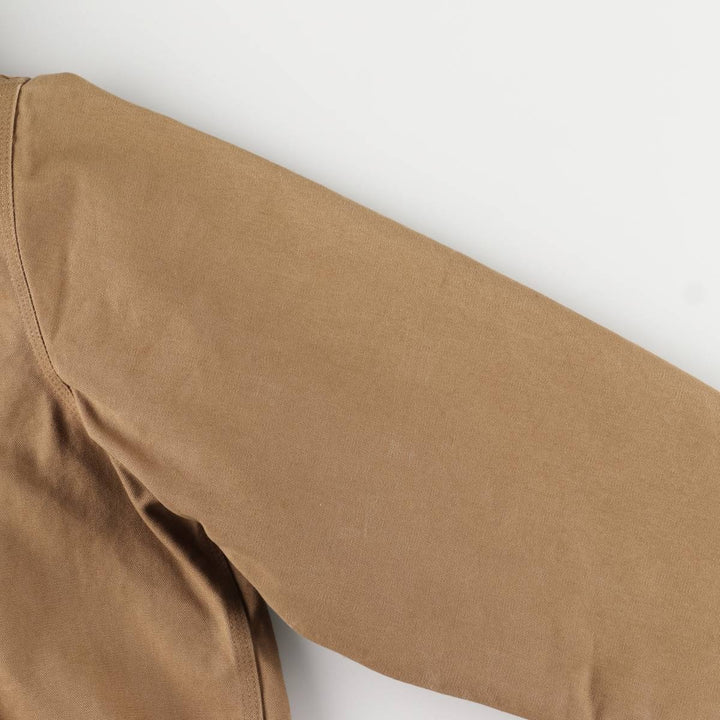 Carhartt Active Jacket Duck Full Zip Hoodie Men's XXL unclear Beige type Vintage Second Hand