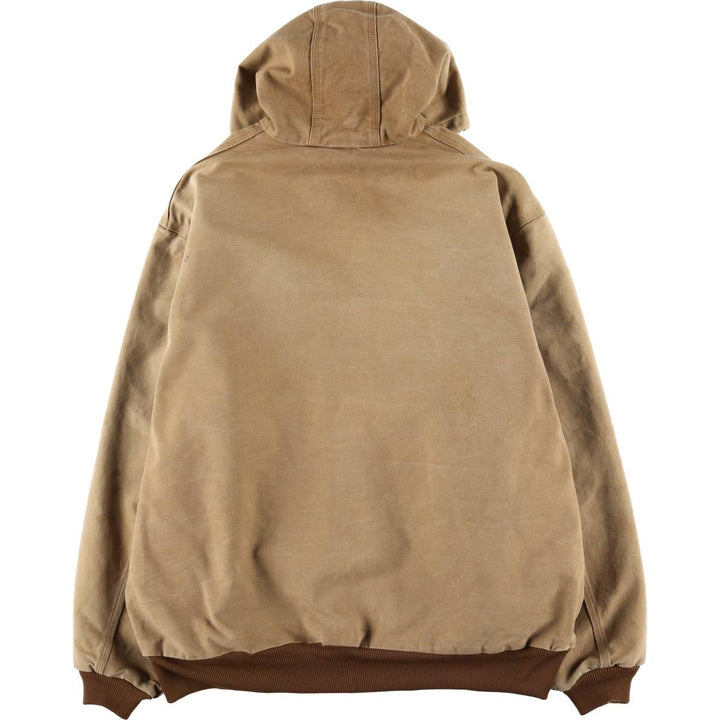 Carhartt Active Jacket, Duck Full-Zip Hoodie, Men's Size XXXXL unclear Beige type Vintage Second Hand