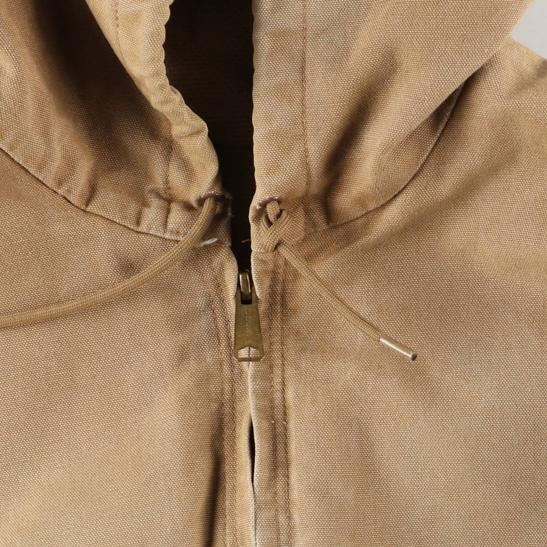 Carhartt Active Jacket, Duck Full-Zip Hoodie, Men's Size XXXXL unclear Beige type Vintage Second Hand