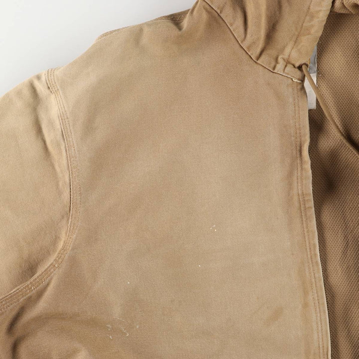 Carhartt Active Jacket, Duck Full-Zip Hoodie, Men's Size XXXXL unclear Beige type Vintage Second Hand