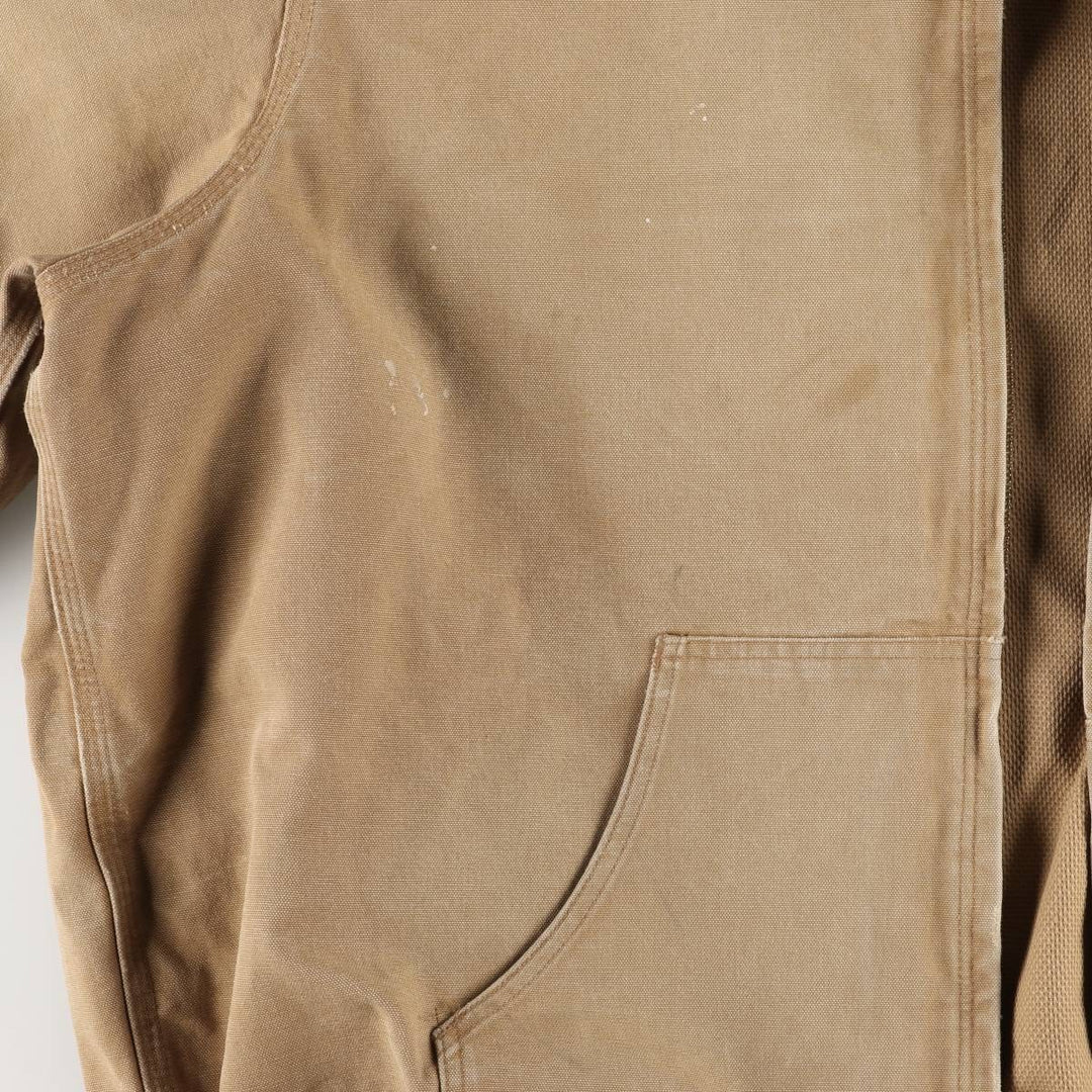 Carhartt Active Jacket, Duck Full-Zip Hoodie, Men's Size XXXXL unclear Beige type Vintage Second Hand