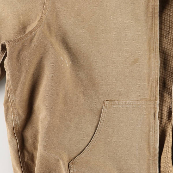Carhartt Active Jacket, Duck Full-Zip Hoodie, Men's Size XXXXL unclear Beige type Vintage Second Hand