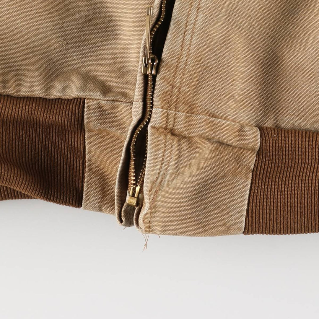 Carhartt Active Jacket, Duck Full-Zip Hoodie, Men's Size XXXXL unclear Beige type Vintage Second Hand