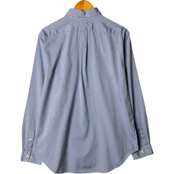 Ralph Lauren Classic Fit Long Sleeve Button Down Shirt, Men's Size L cotton Blue type light blue Vintage Second Hand