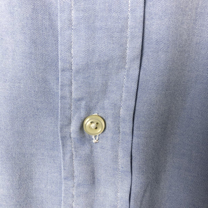 Ralph Lauren Classic Fit Long Sleeve Button Down Shirt, Men's Size L cotton Blue type light blue Vintage Second Hand