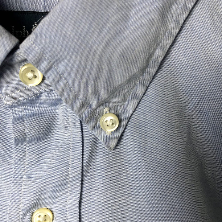 Ralph Lauren Classic Fit Long Sleeve Button Down Shirt, Men's Size L cotton Blue type light blue Vintage Second Hand