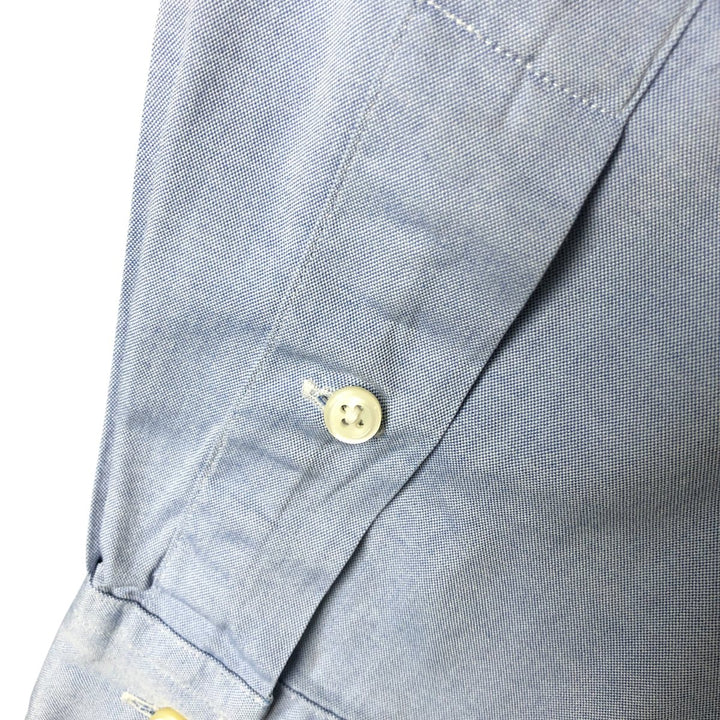 Ralph Lauren Classic Fit Long Sleeve Button Down Shirt, Men's Size L cotton Blue type light blue Vintage Second Hand