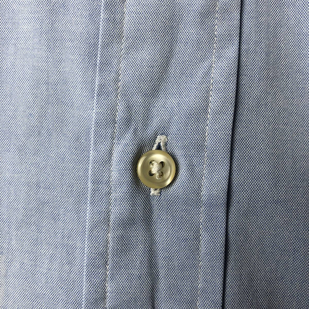 Ralph Lauren Classic Fit Long Sleeve Button Down Shirt Men's XL cotton Blue type light blue Vintage Second Hand