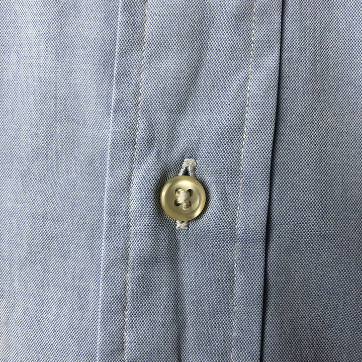 Ralph Lauren Classic Fit Long Sleeve Button Down Shirt Men's XL cotton Blue type light blue Vintage Second Hand
