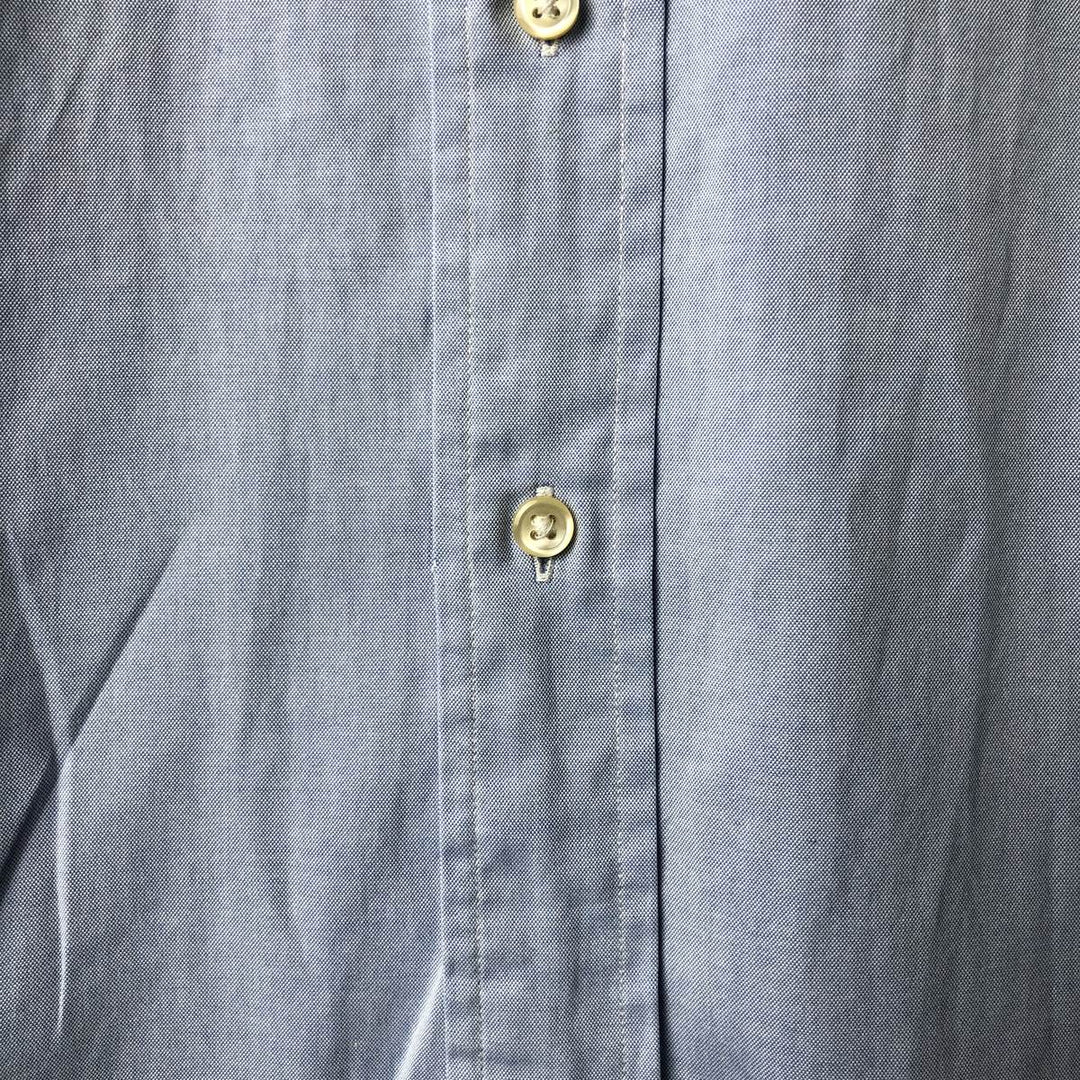 Ralph Lauren Classic Fit Long Sleeve Button Down Shirt Men's XL cotton Blue type light blue Vintage Second Hand