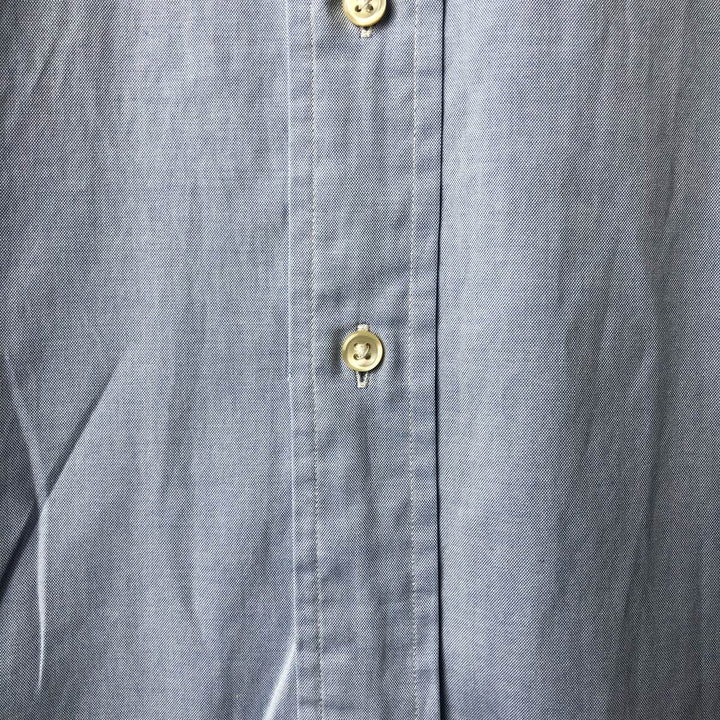 Ralph Lauren Classic Fit Long Sleeve Button Down Shirt Men's XL cotton Blue type light blue Vintage Second Hand