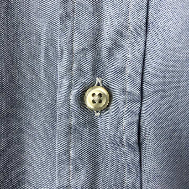 Ralph Lauren Classic Fit long sleeve button down shirt, men's size M cotton Blue type light blue Vintage Second Hand