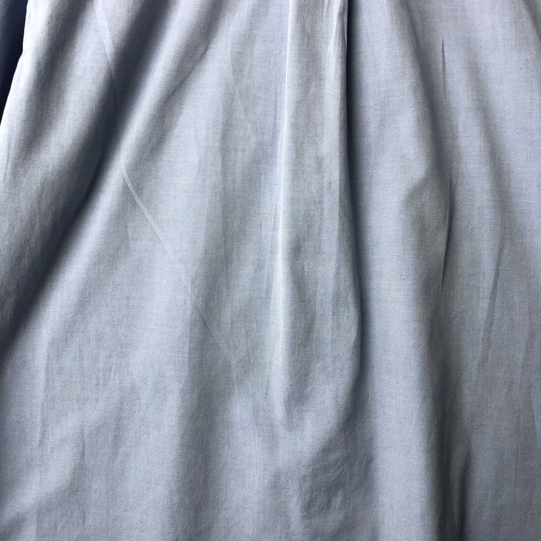 Ralph Lauren Classic Fit long sleeve button down shirt, men's size M cotton Blue type light blue Vintage Second Hand