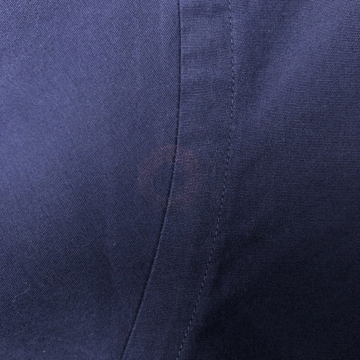 Ralph Lauren long sleeve button down shirt, men's size L cotton navy blue type Vintage Second Hand