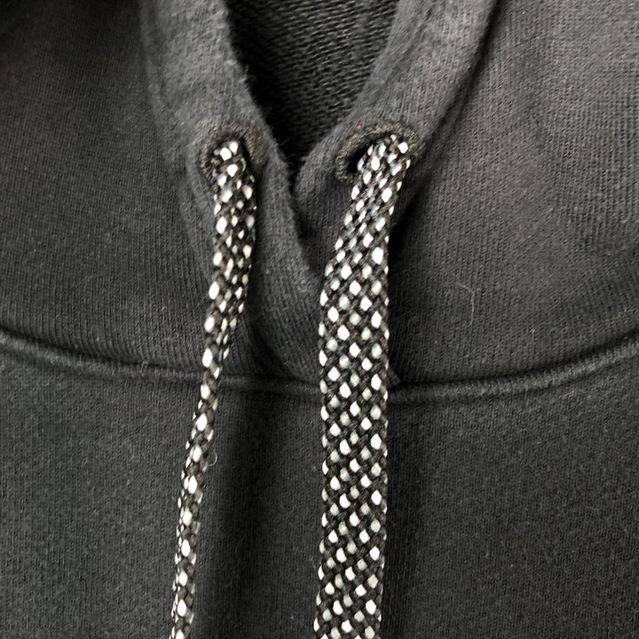 Nike Sweat Pullover Hoodie, Men's Size L cotton black type Vintage Second Hand