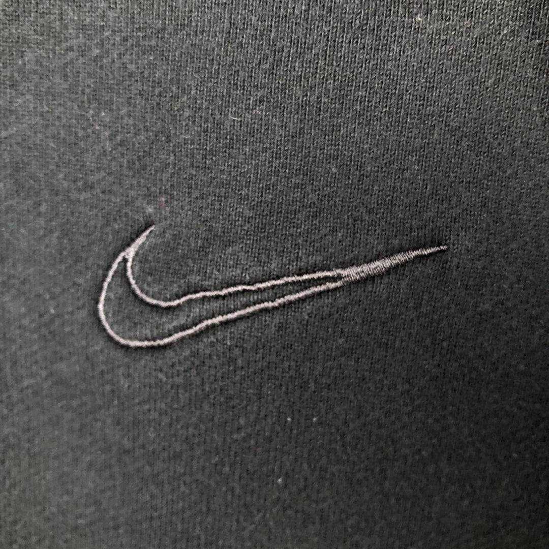 Nike Sweat Pullover Hoodie, Men's Size L cotton black type Vintage Second Hand