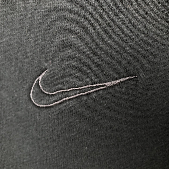 Nike Sweat Pullover Hoodie, Men's Size L cotton black type Vintage Second Hand