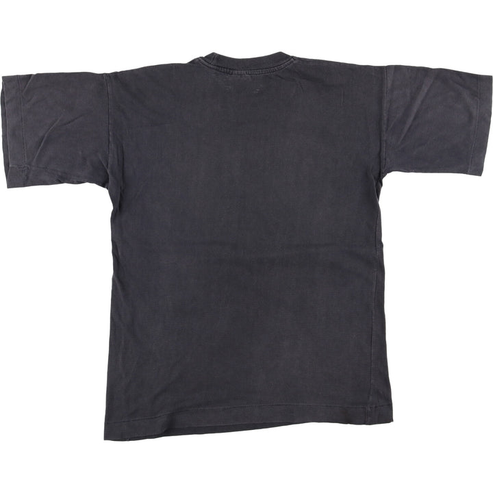 IRON MAIDEN Half Sleeve Band T-Shirt, Men's Medium cotton Charcoal Vintage Second Hand