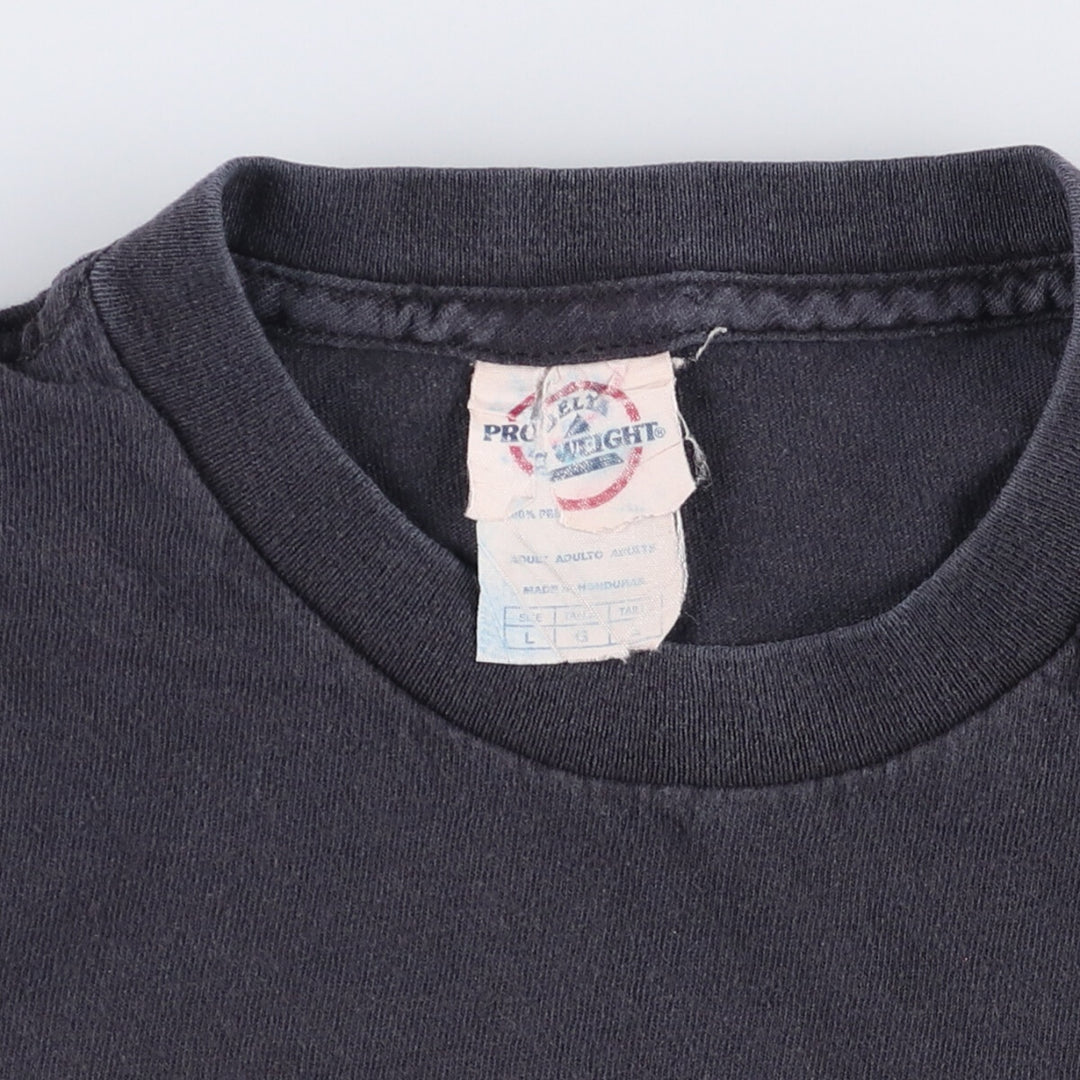 Delta IRON MAIDEN Band T-Shirt, Men's Size L cotton black type Vintage Second Hand