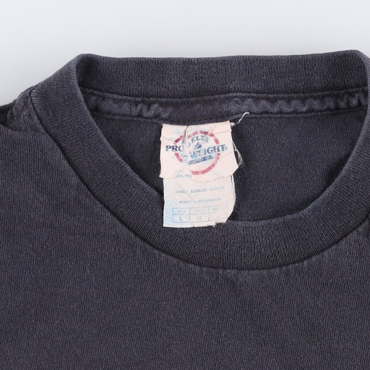 Delta IRON MAIDEN Band T-Shirt, Men's Size L cotton black type Vintage Second Hand