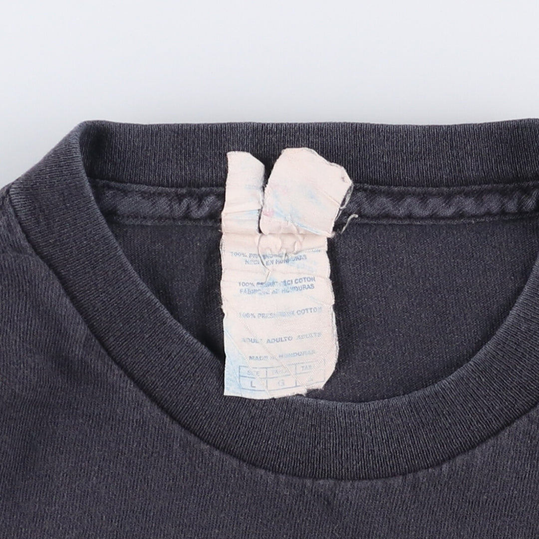 Delta IRON MAIDEN Band T-Shirt, Men's Size L cotton black type Vintage Second Hand