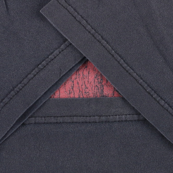 RED HOT CHILI PEPPERS Red Hot Chili Peppers Band T-shirt Band T Men's L size unclear black type Vintage Second Hand