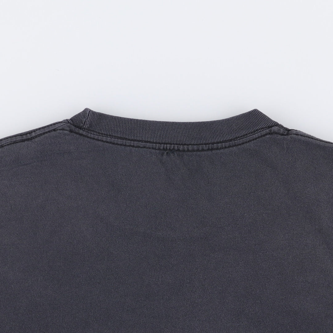 RED HOT CHILI PEPPERS Red Hot Chili Peppers Band T-shirt Band T Men's L size unclear black type Vintage Second Hand