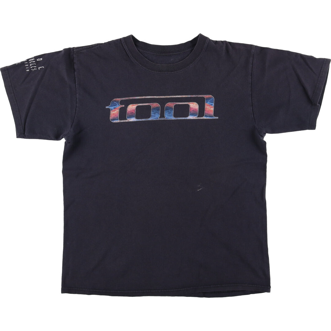 TOOL Band T-shirt, Men's M size unclear black type Vintage Second Hand