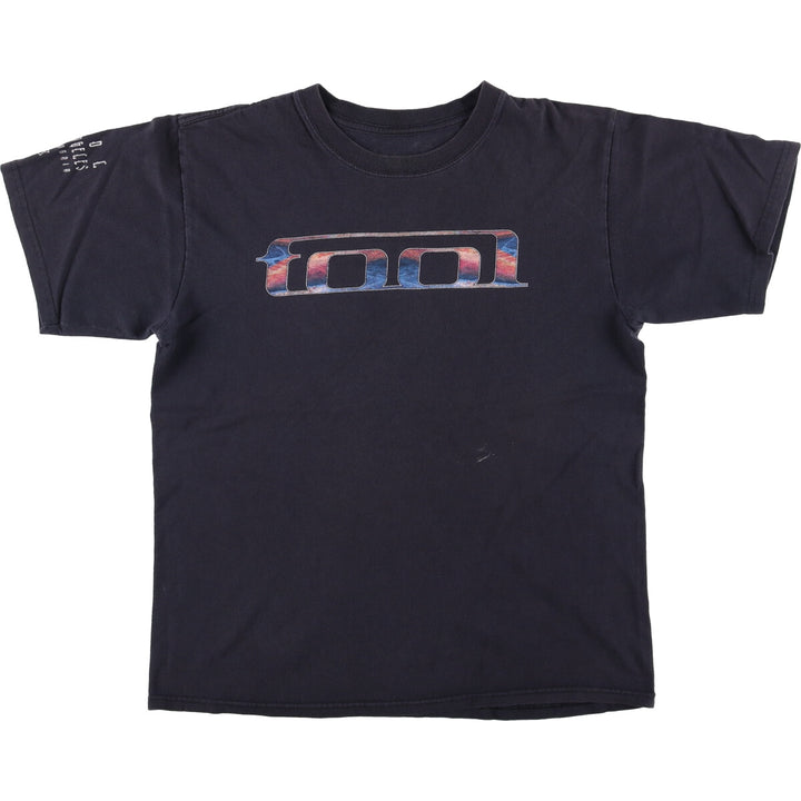 TOOL Band T-shirt, Men's M size unclear black type Vintage Second Hand