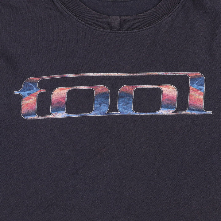 TOOL Band T-shirt, Men's M size unclear black type Vintage Second Hand