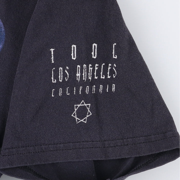 TOOL Band T-shirt, Men's M size unclear black type Vintage Second Hand