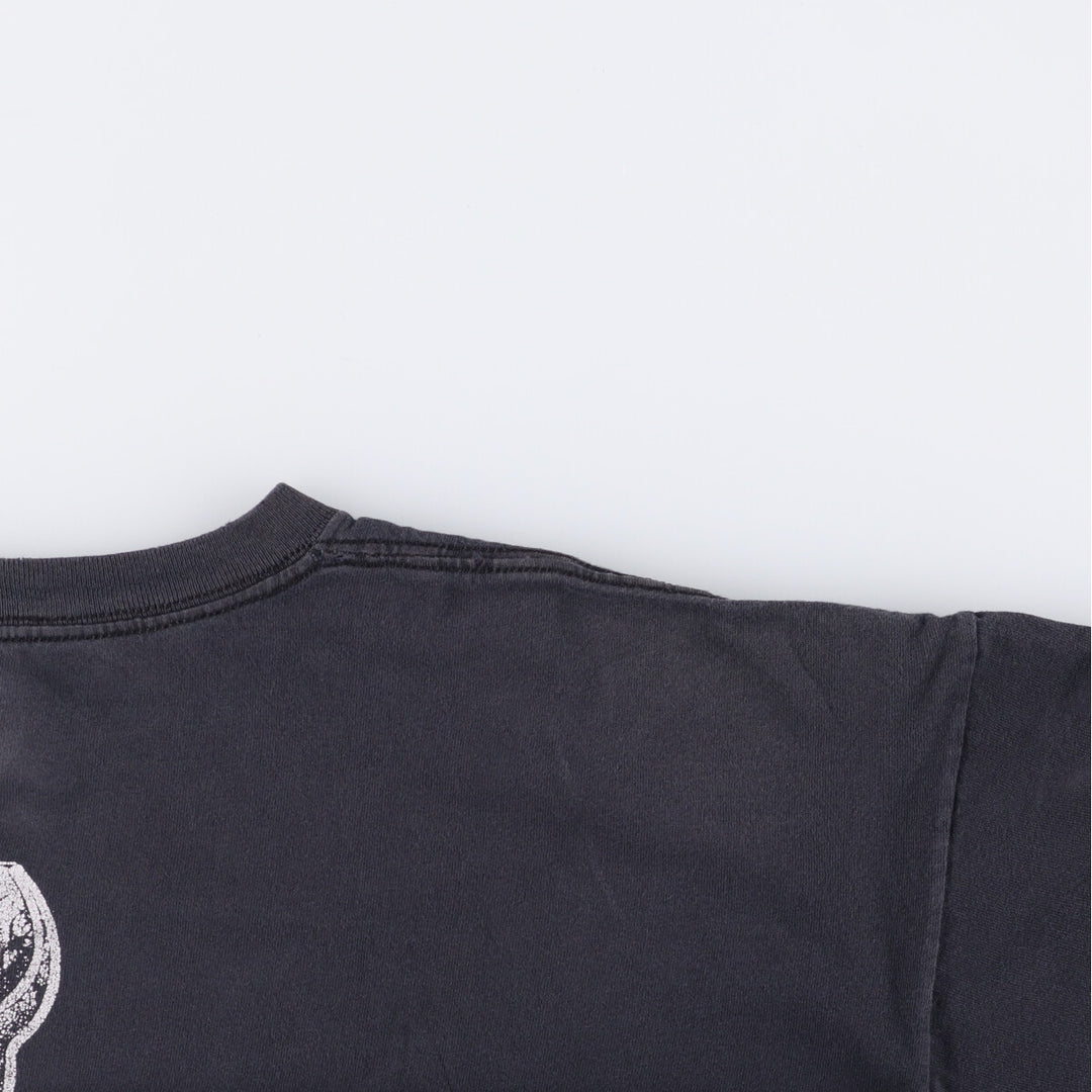 Anvil TOOL Oversized Band T-Shirt, Men's XXXL cotton black type Vintage Second Hand