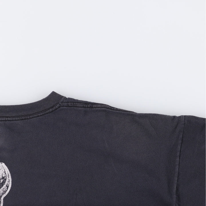 Anvil TOOL Oversized Band T-Shirt, Men's XXXL cotton black type Vintage Second Hand