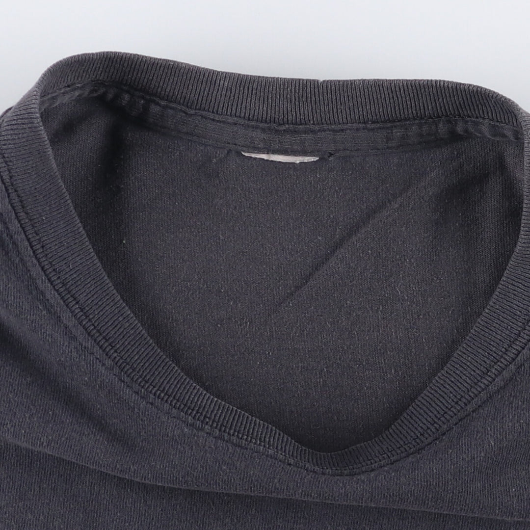 IRON MAIDEN Iron Maiden Band T-shirt Band T Men's L size unclear Charcoal Vintage Second Hand