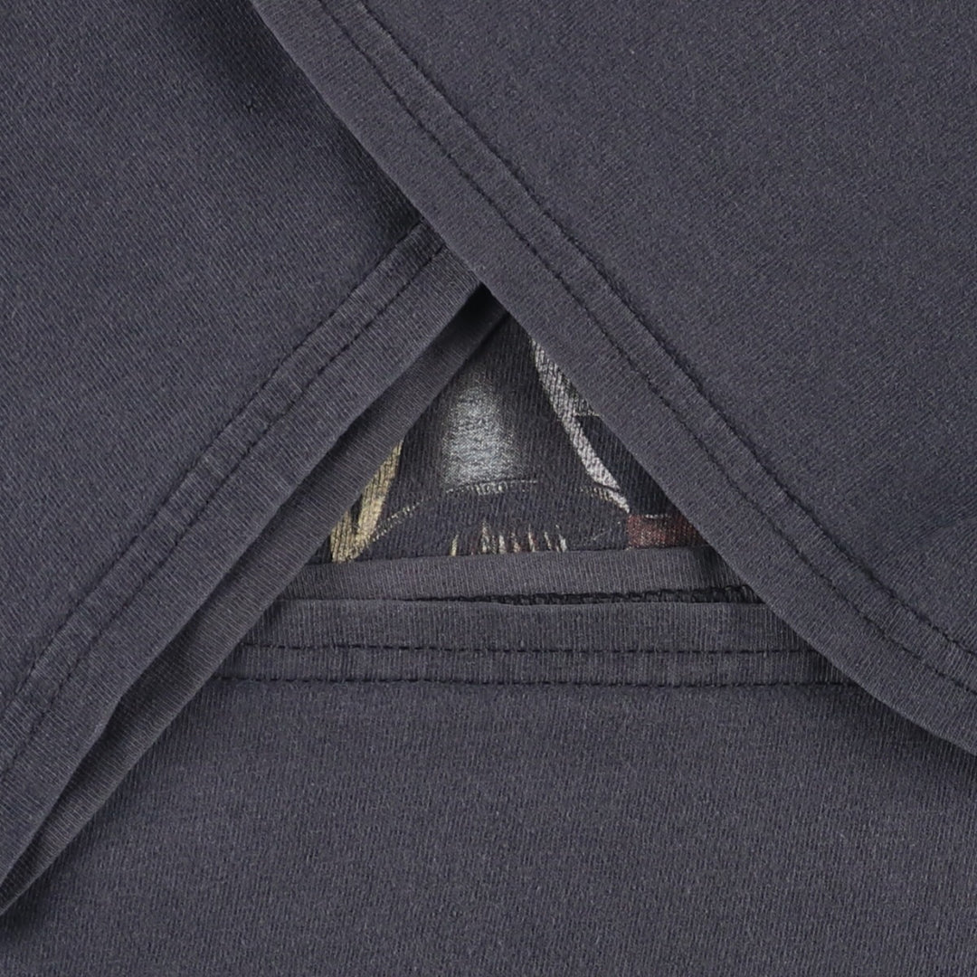 IRON MAIDEN Iron Maiden Band T-shirt Band T Men's L size unclear Charcoal Vintage Second Hand