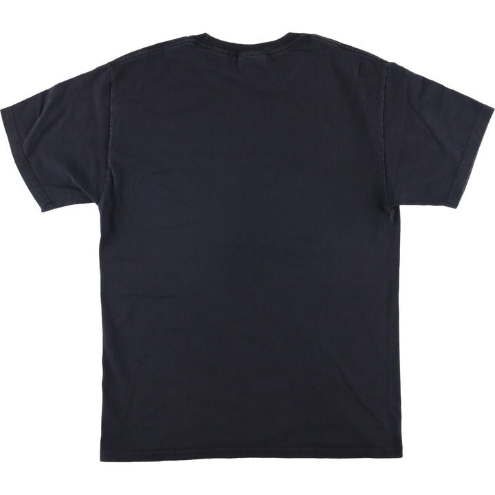 Hanes Guns N' Roses Skull Pattern Band T-Shirt, Men's Size Medium cotton black type Vintage Second Hand