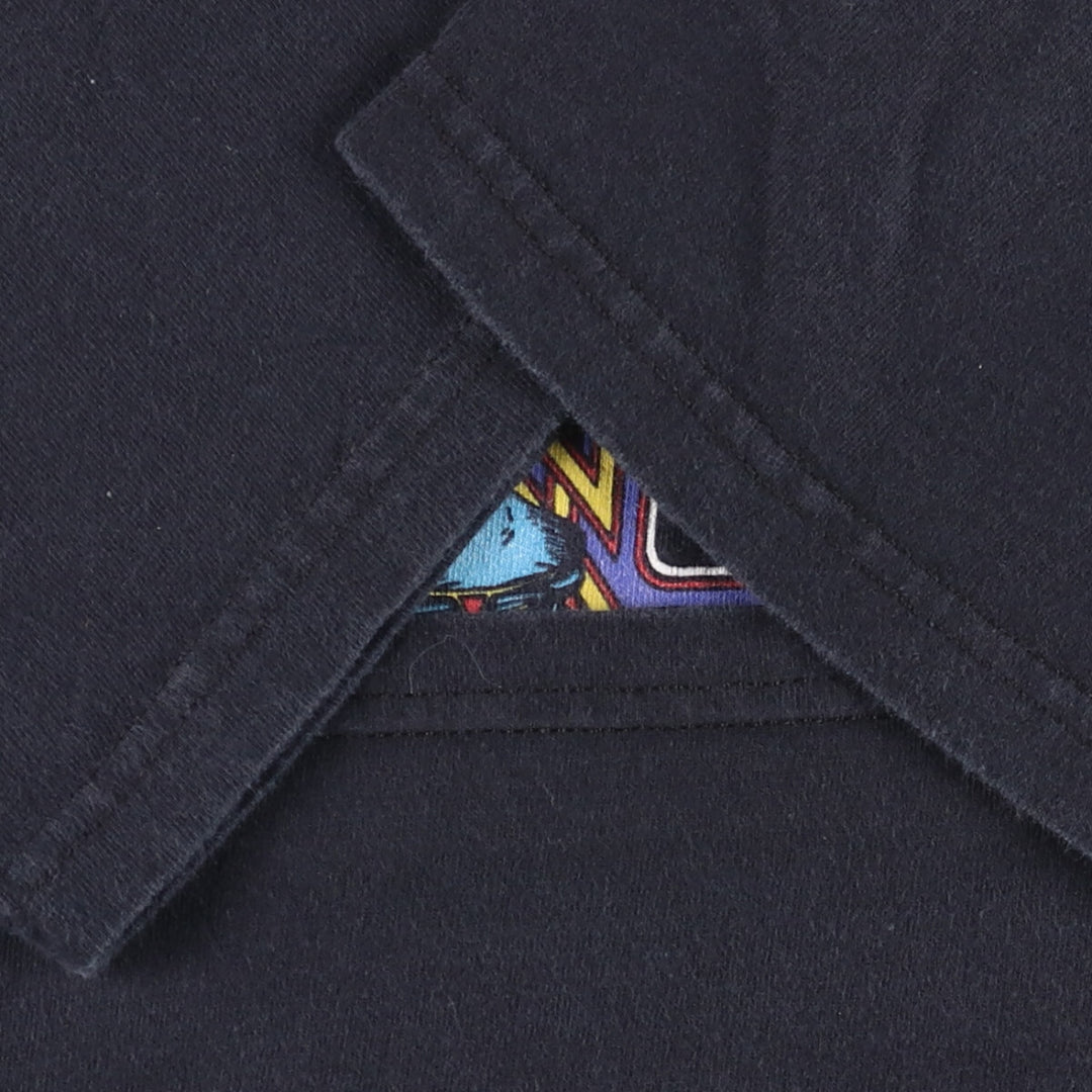 Hanes Guns N' Roses Skull Pattern Band T-Shirt, Men's Size Medium cotton black type Vintage Second Hand