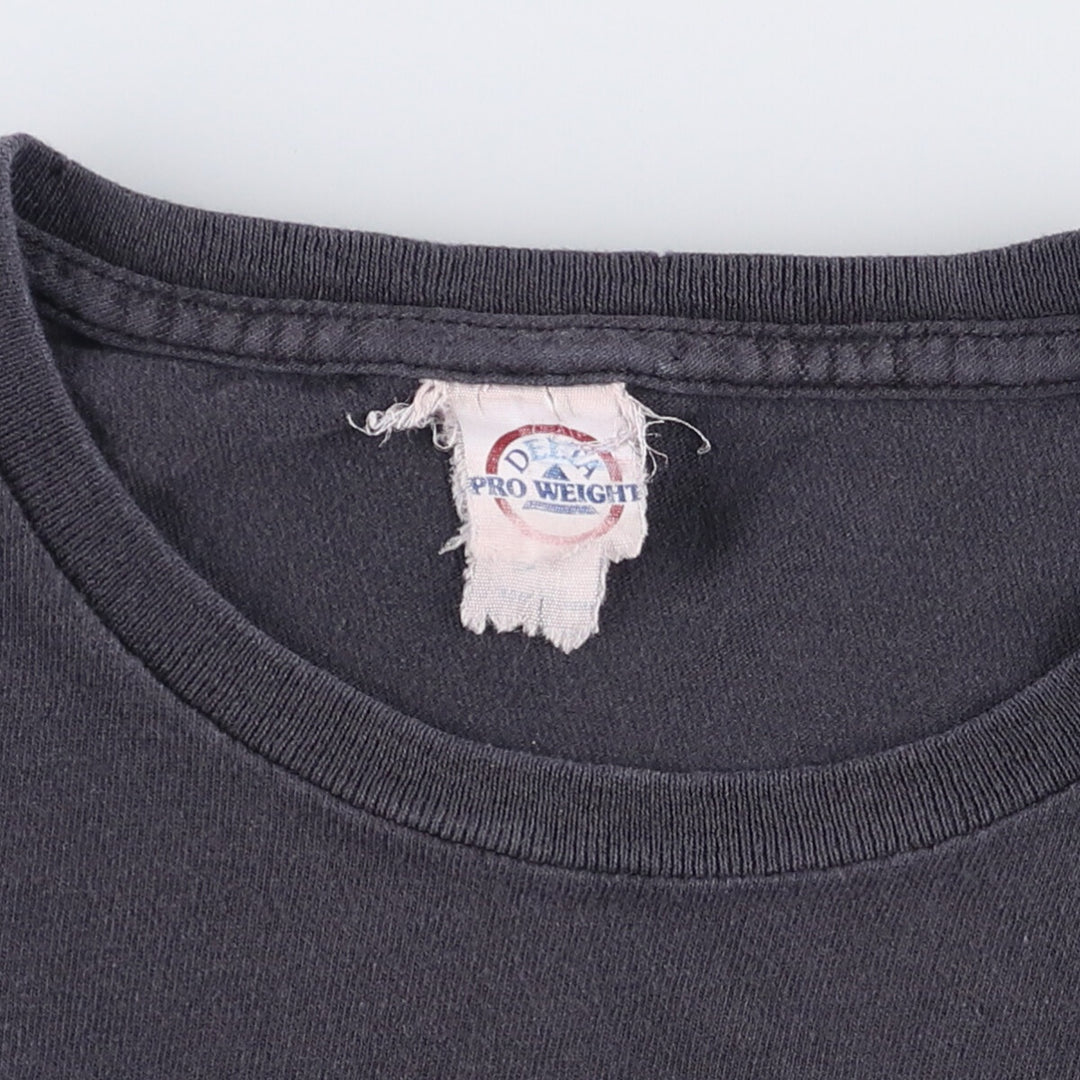 Delta IRON MAIDEN band T-shirt, size M, men's cotton black type Vintage Second Hand