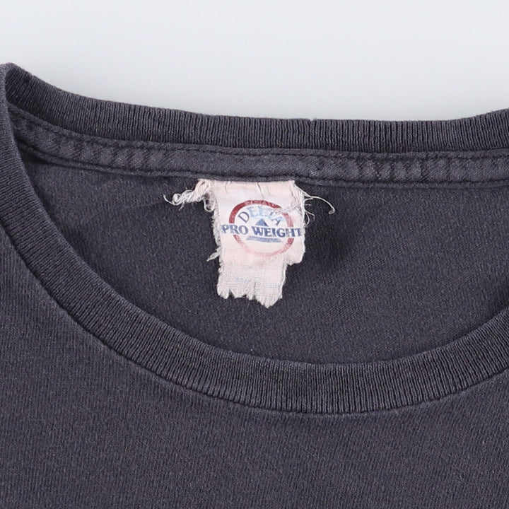 Delta IRON MAIDEN band T-shirt, size M, men's cotton black type Vintage Second Hand