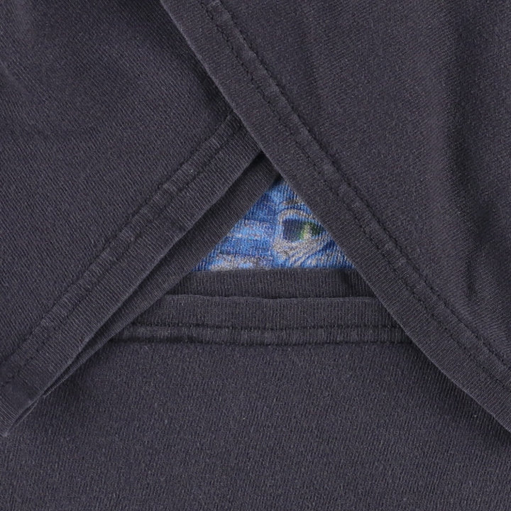 Delta IRON MAIDEN band T-shirt, size M, men's cotton black type Vintage Second Hand