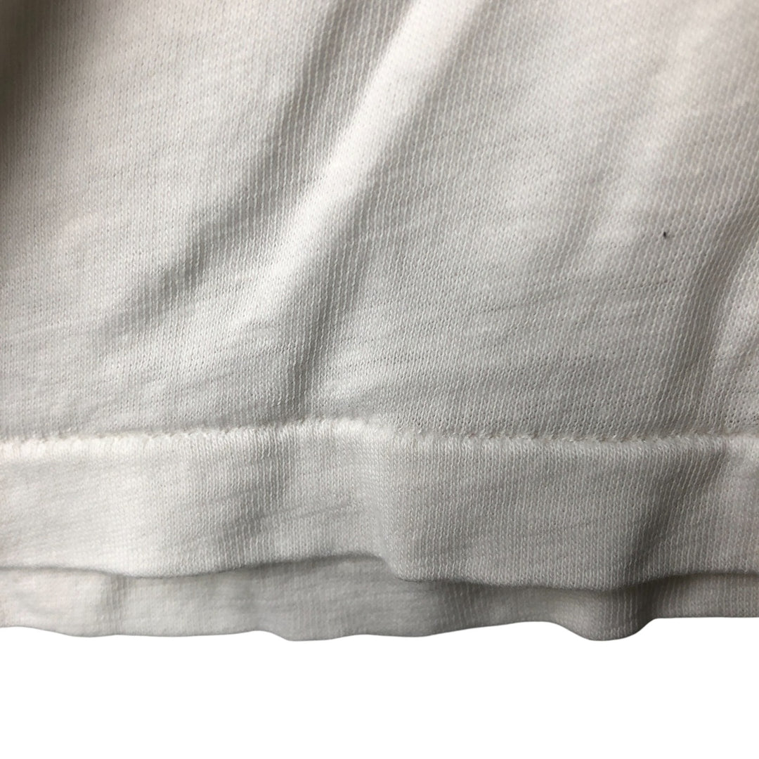 Vintage 80s-90'S STEDMAN Ringer T-shirt, Made in USA, Men's Size L cotton white type Vintage Second Hand