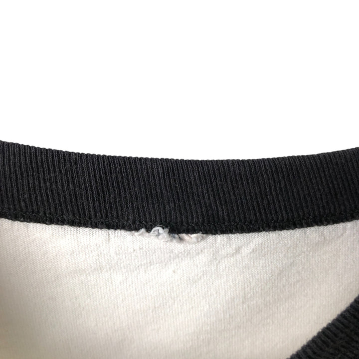 KISS 3/4 Sleeve Raglan Band T-Shirt, Men's Size XL unclear white type Vintage Second Hand