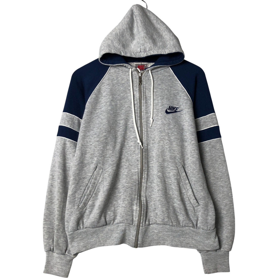 Vintage 90'S Nike Silver Tag Pullover Hoodie, Men's Size L unclear gray type Vintage Second Hand